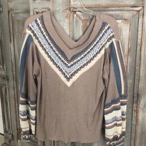 Free people off shoulder sweater